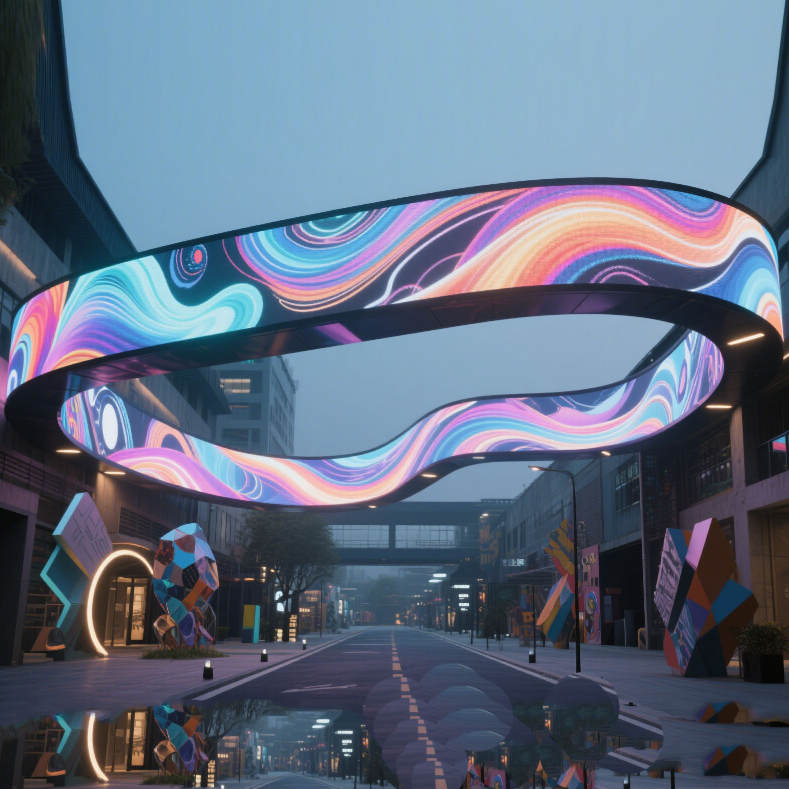 圓形LED異形屏幕